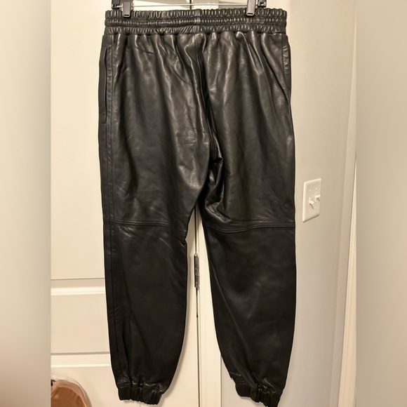 LITA by Ciara Leather Joggers NWT Large - Picture 9 of 12
